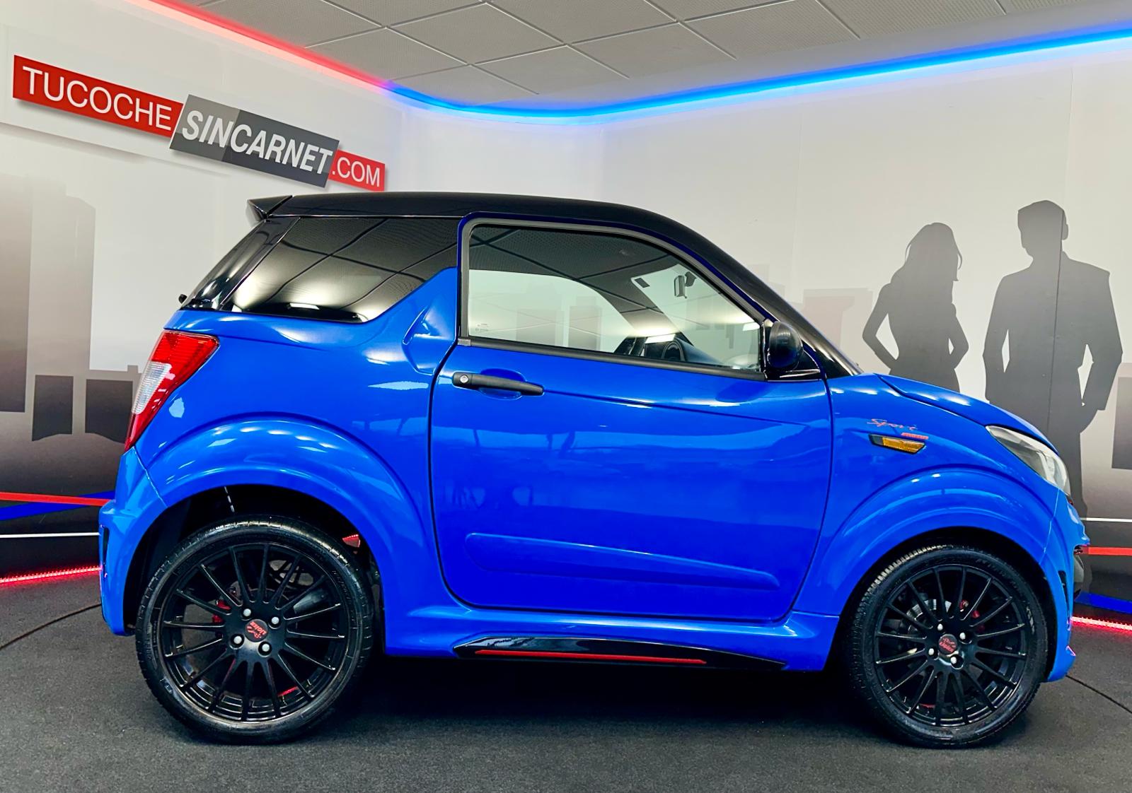 coche sin carnet ligier js 50 sport ultimate seminuevo etiqueta ambiental verde c